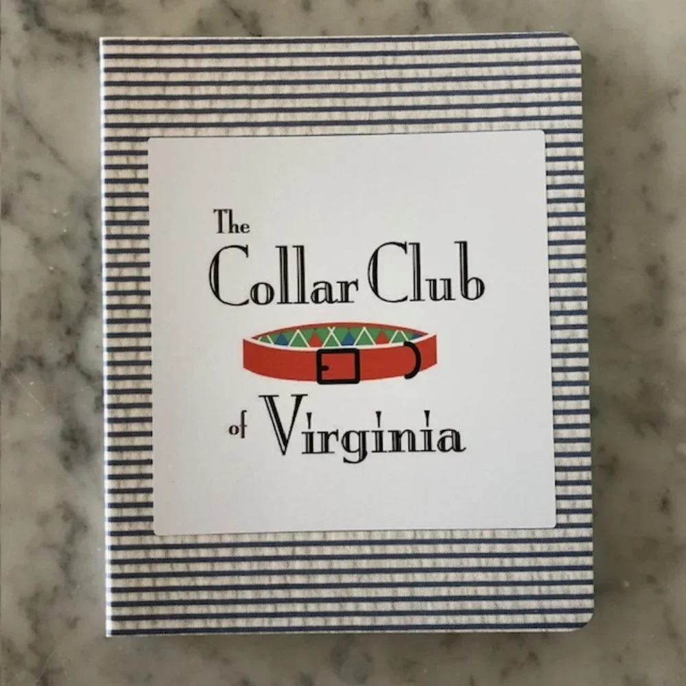 KATE SPADE Spiral Mini Notebook Collar Club of Virginia Seesucker Print …